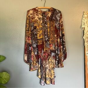 Cha Cha Vente Multicolor Floral Dress